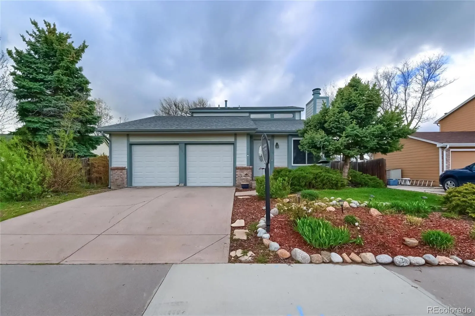 Front view of a house with a yard at 5803 South Miller Street