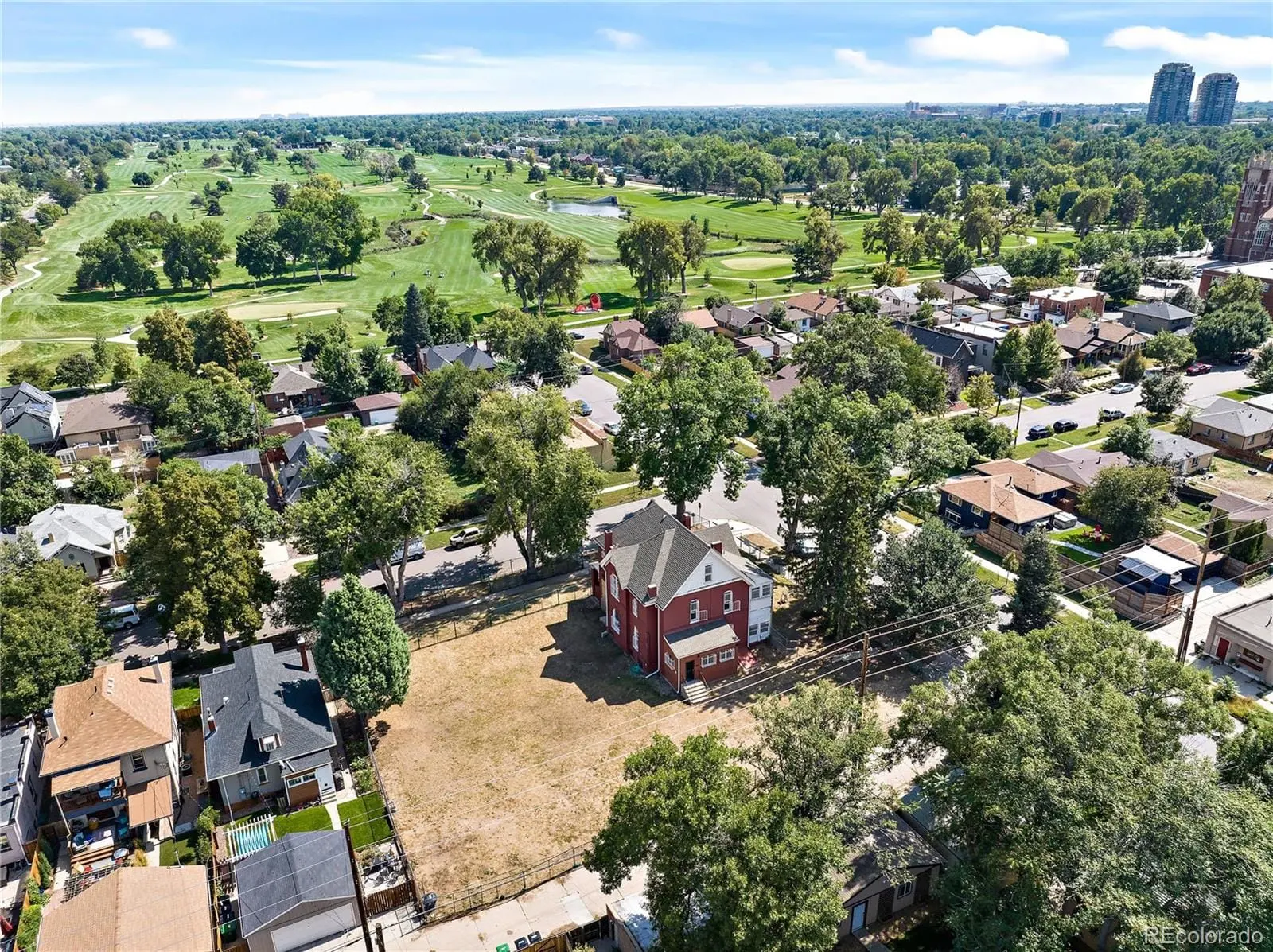 A view of a city at 2515 North Gaylord Street