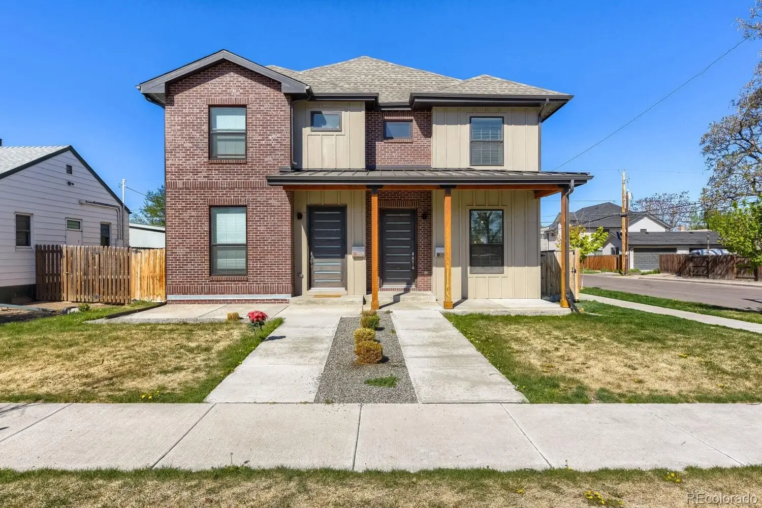 New-construction townhome at 3007 South Cherokee Street in Englewood, Colorado