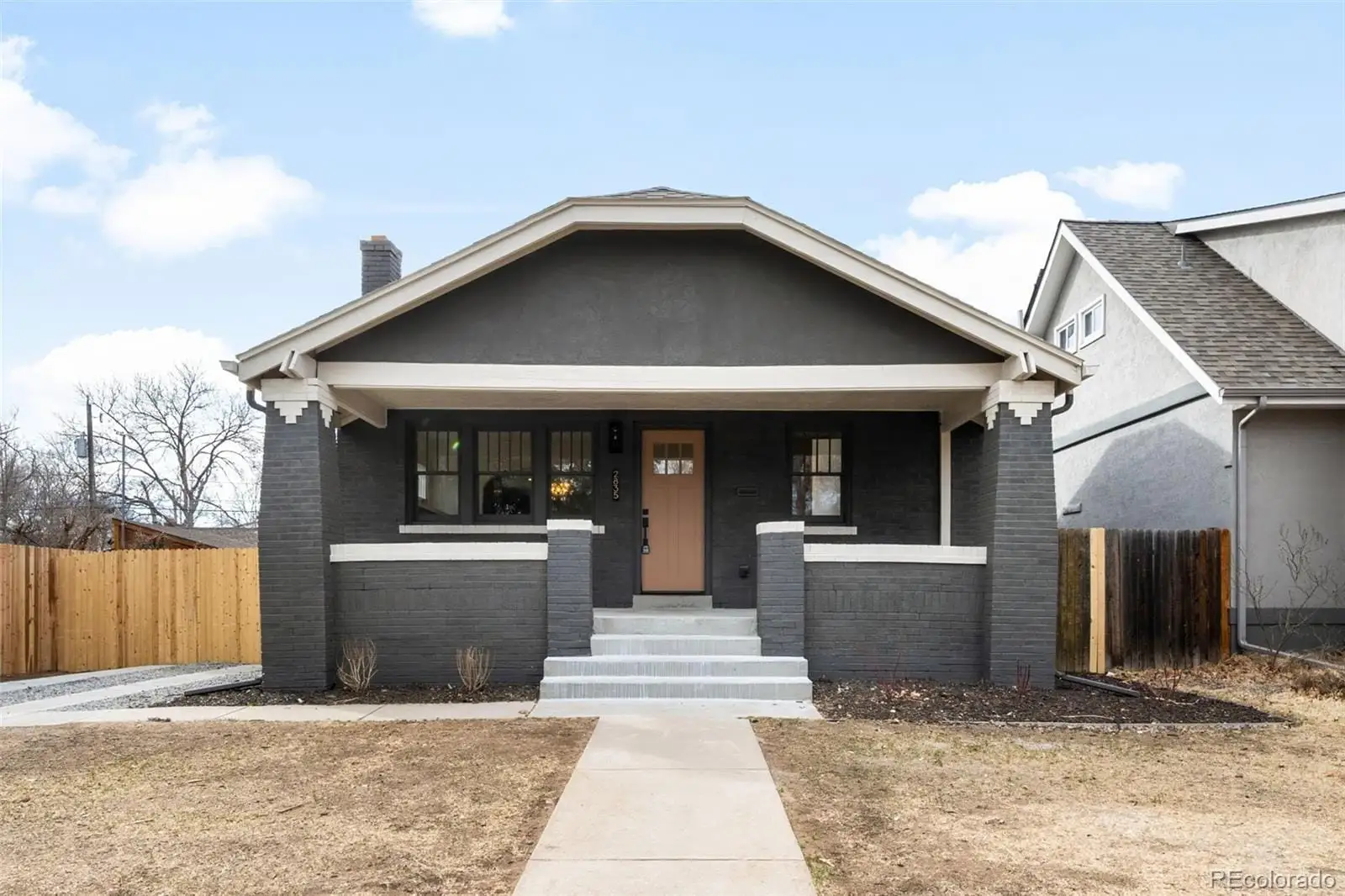 A view of a house and outdoor space at 2835 Cherry Street