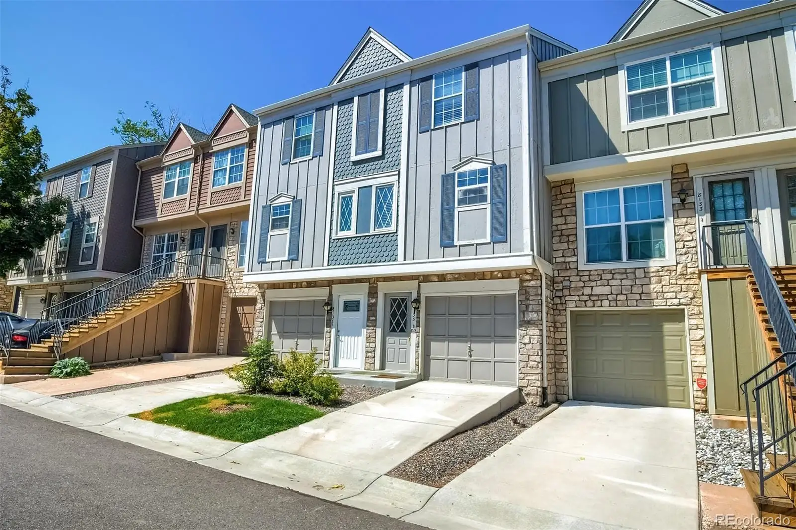 A house view with outdoor space at 8135 South Fillmore Circle