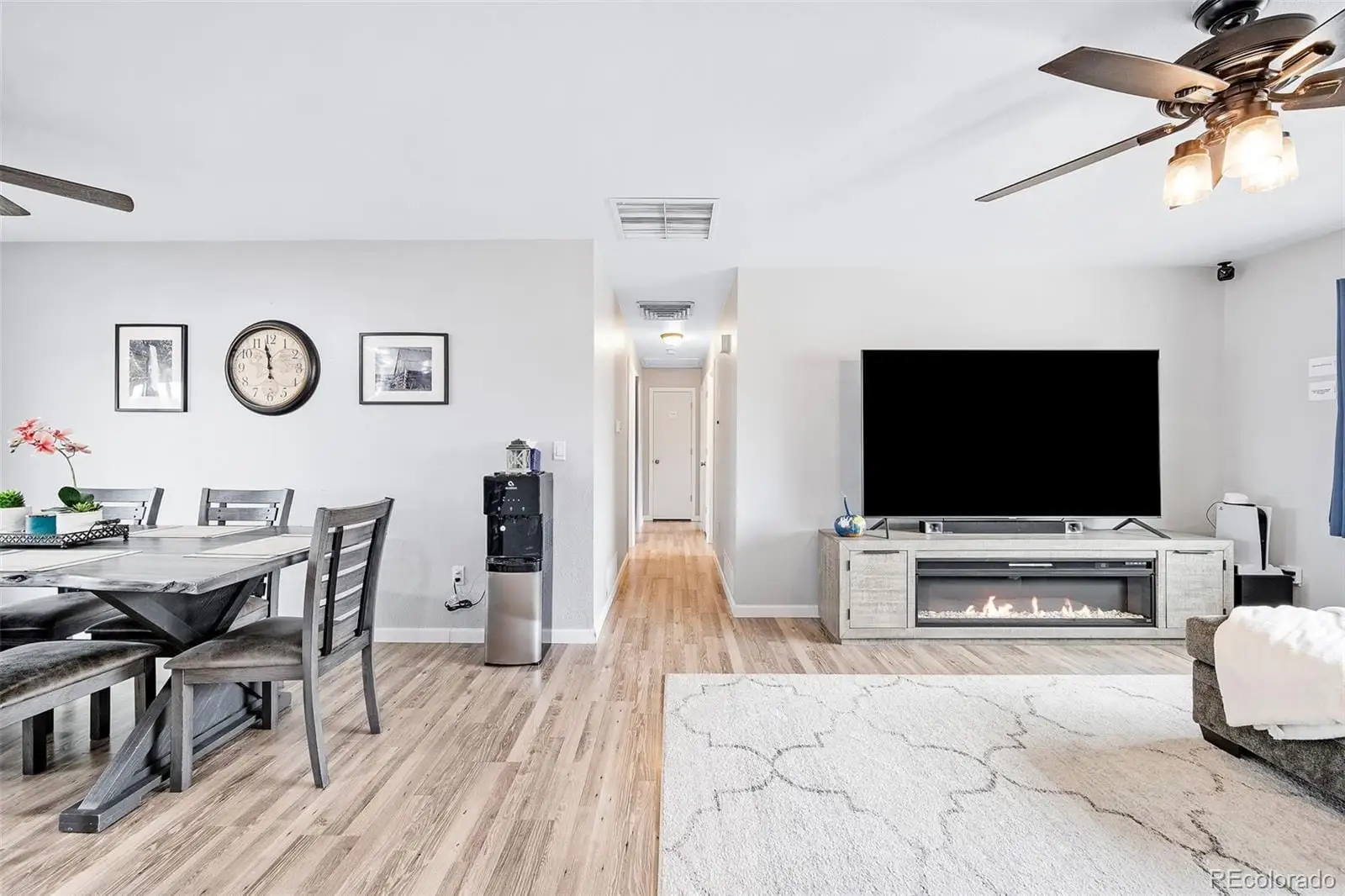 A living room with furniture and a flat screen tv at 300 South 33rd Avenue