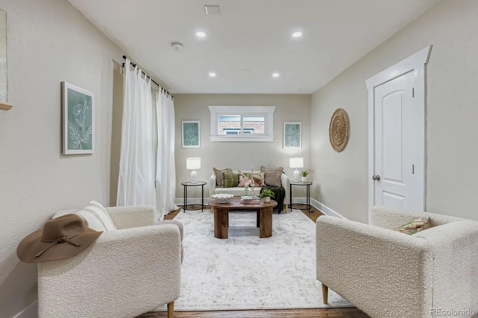 A living room with furniture at 2026 South Lincoln Street
