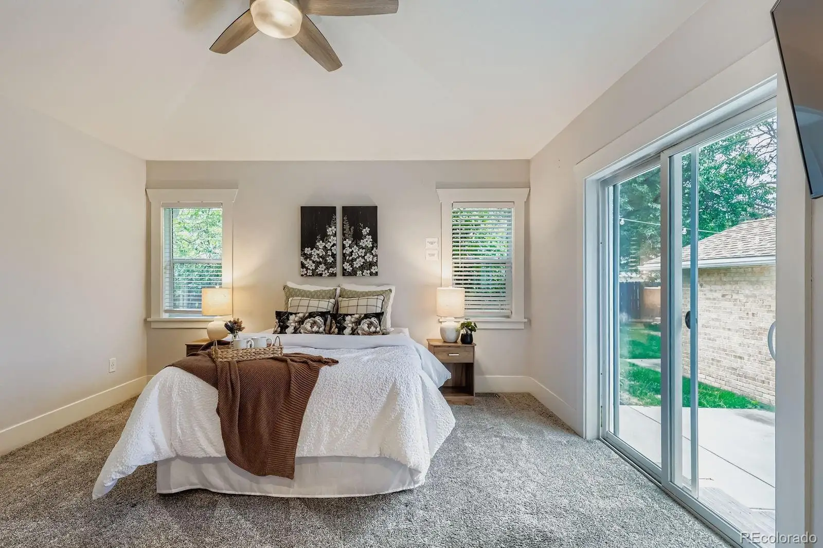A bedroom with bed and window at 2026 South Lincoln Street